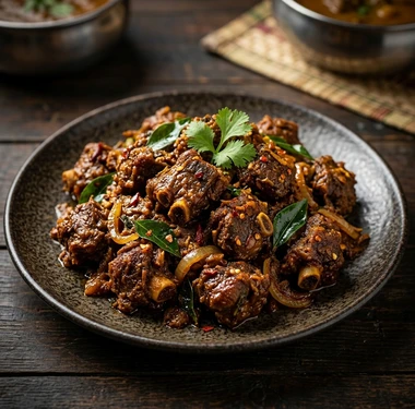 Goat Boti Fry, hard-to-find heritage fry dish in Edmonton, AB