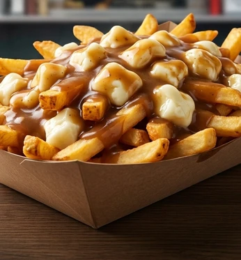 Classic Poutine, Canadiana comfort food in Edmonton, AB